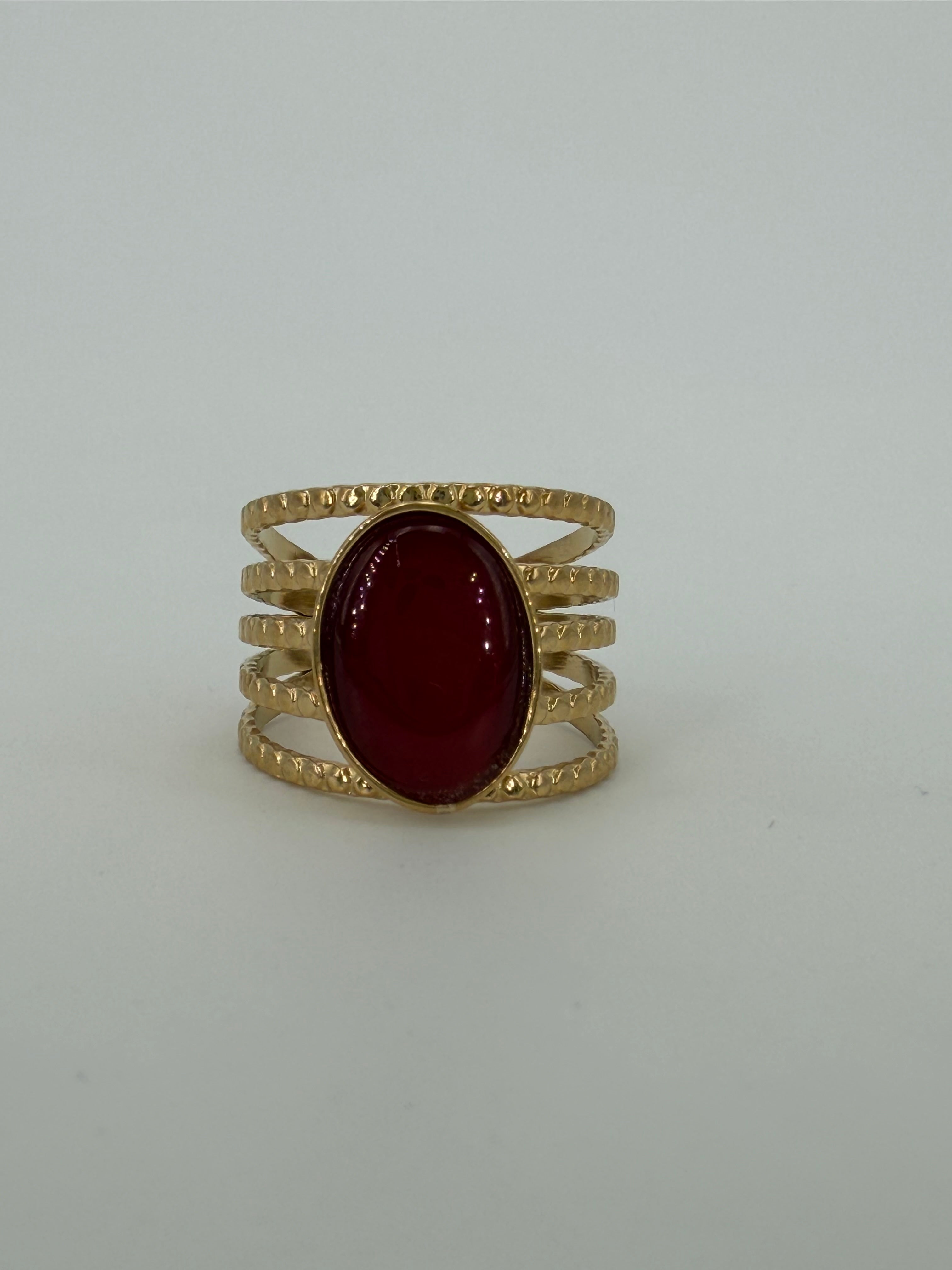 Bague dorée