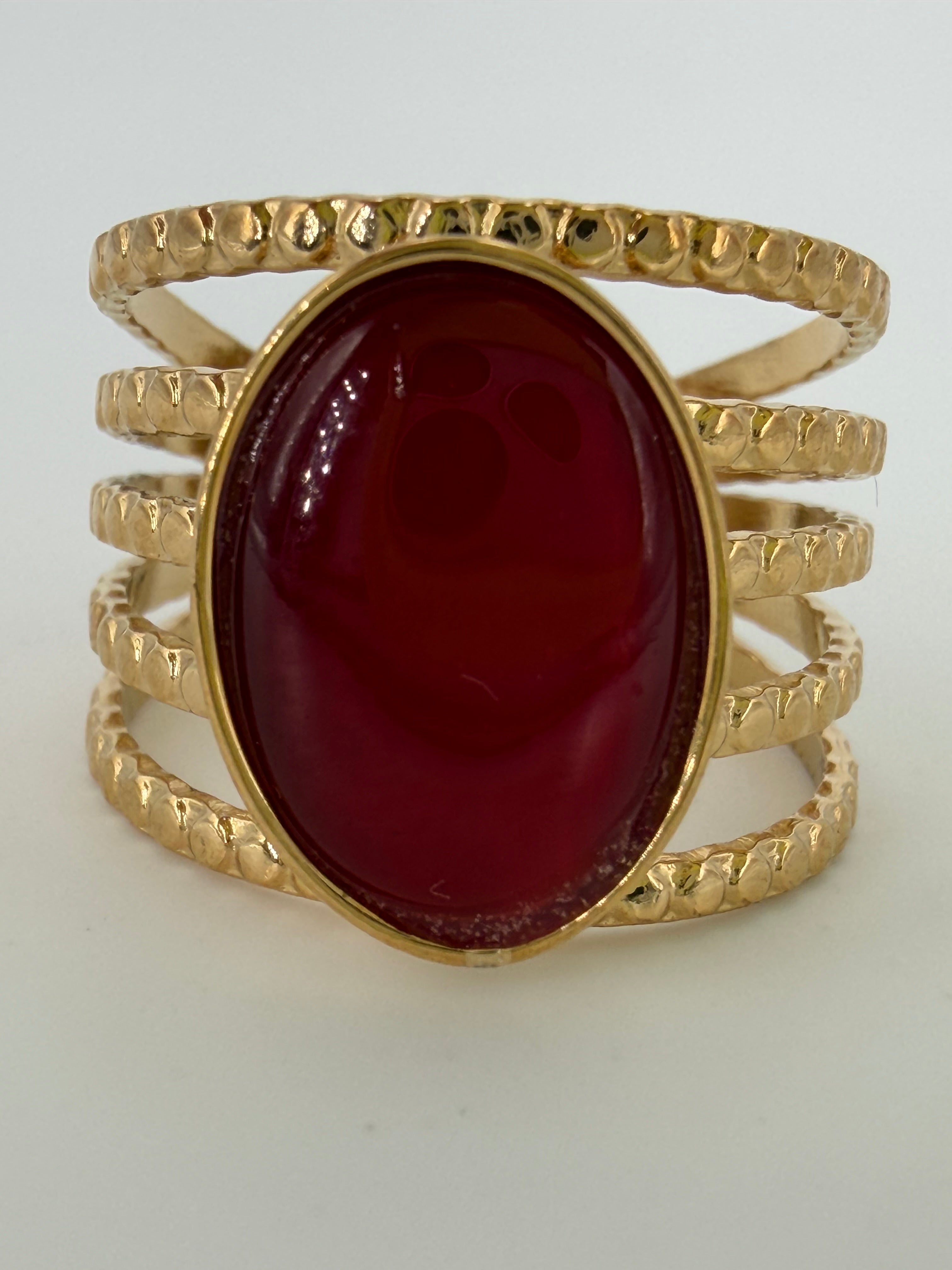 Bague dorée